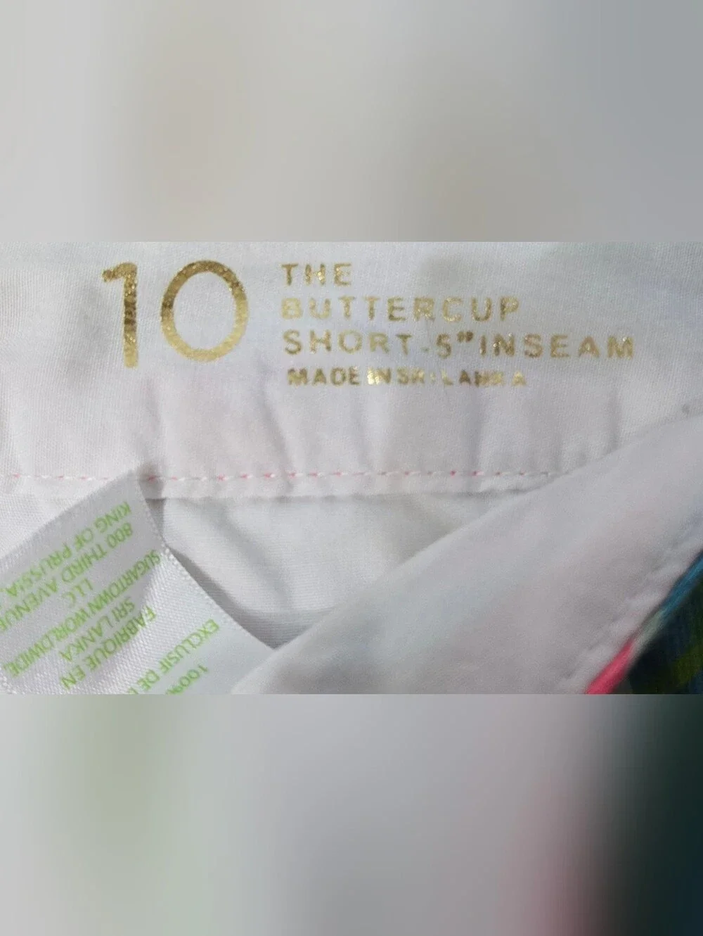 Lilly Pulitzer Buttercup, 5" Inseam Shorts - Picture 2 of 2